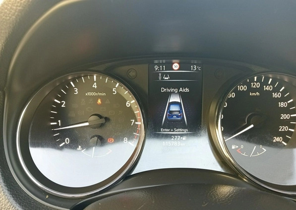 Nissan Qashqai cena 64500 przebieg: 115783, rok produkcji 2016 z Łaszczów małe 781